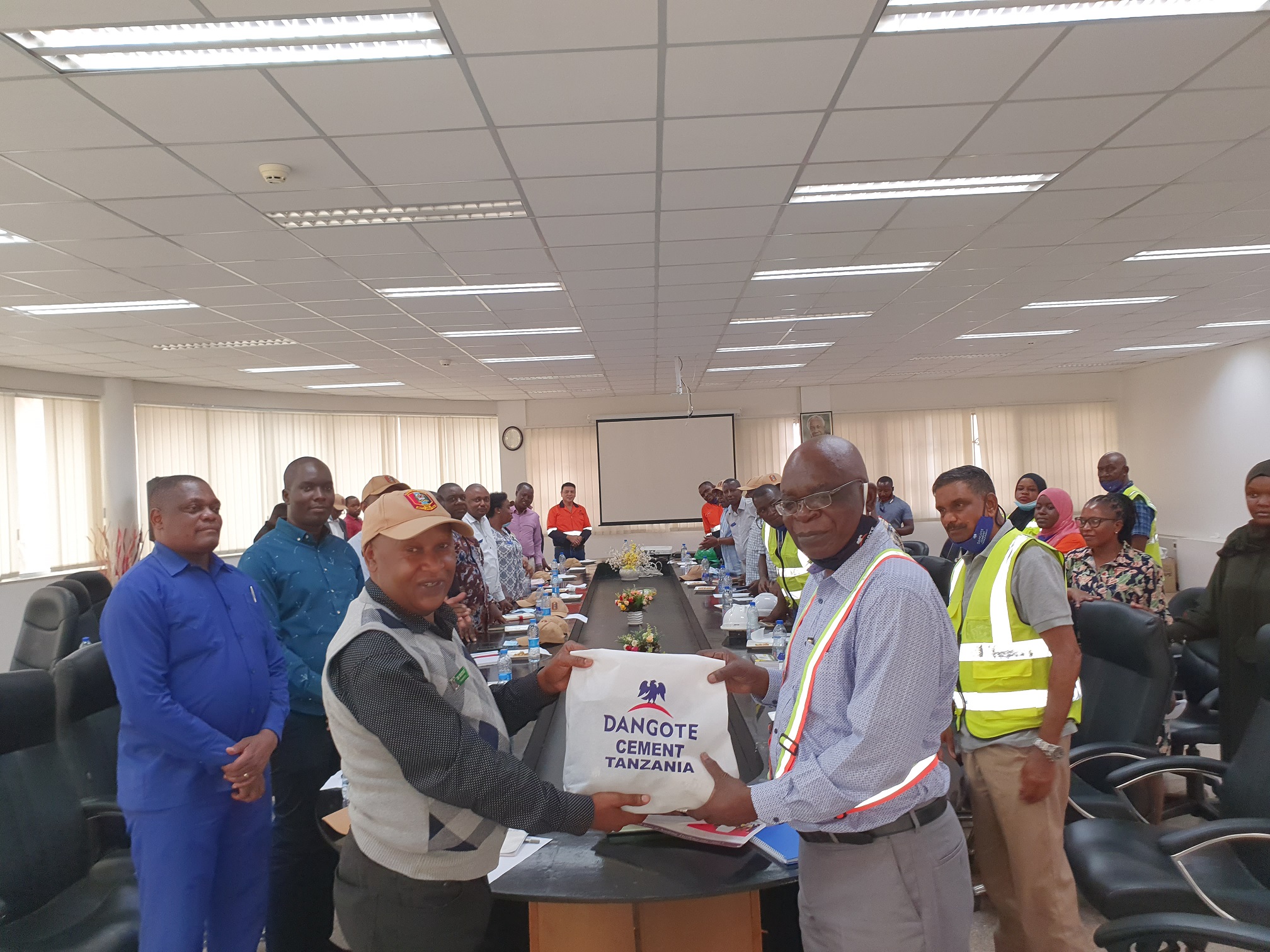 Dangote Cement has fueled jobs creation in Tanzania, Defence College 