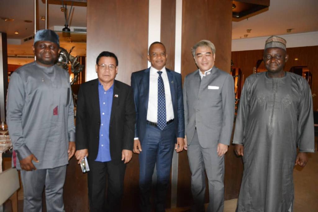 Consul General Philippine Embassy Roderico Atienza pay courtesy visit to NIMASA DG, Bashir Jamoh