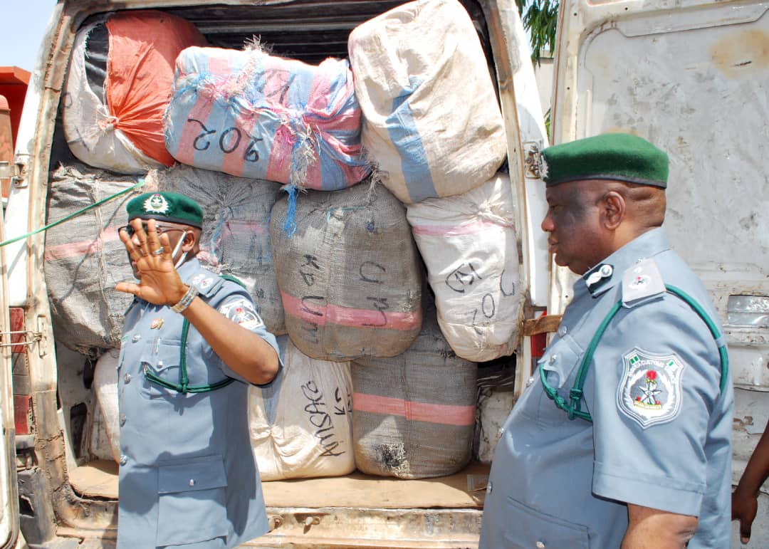 Comptroller Albashir Hamisu seizes over N300 million contrabands in February