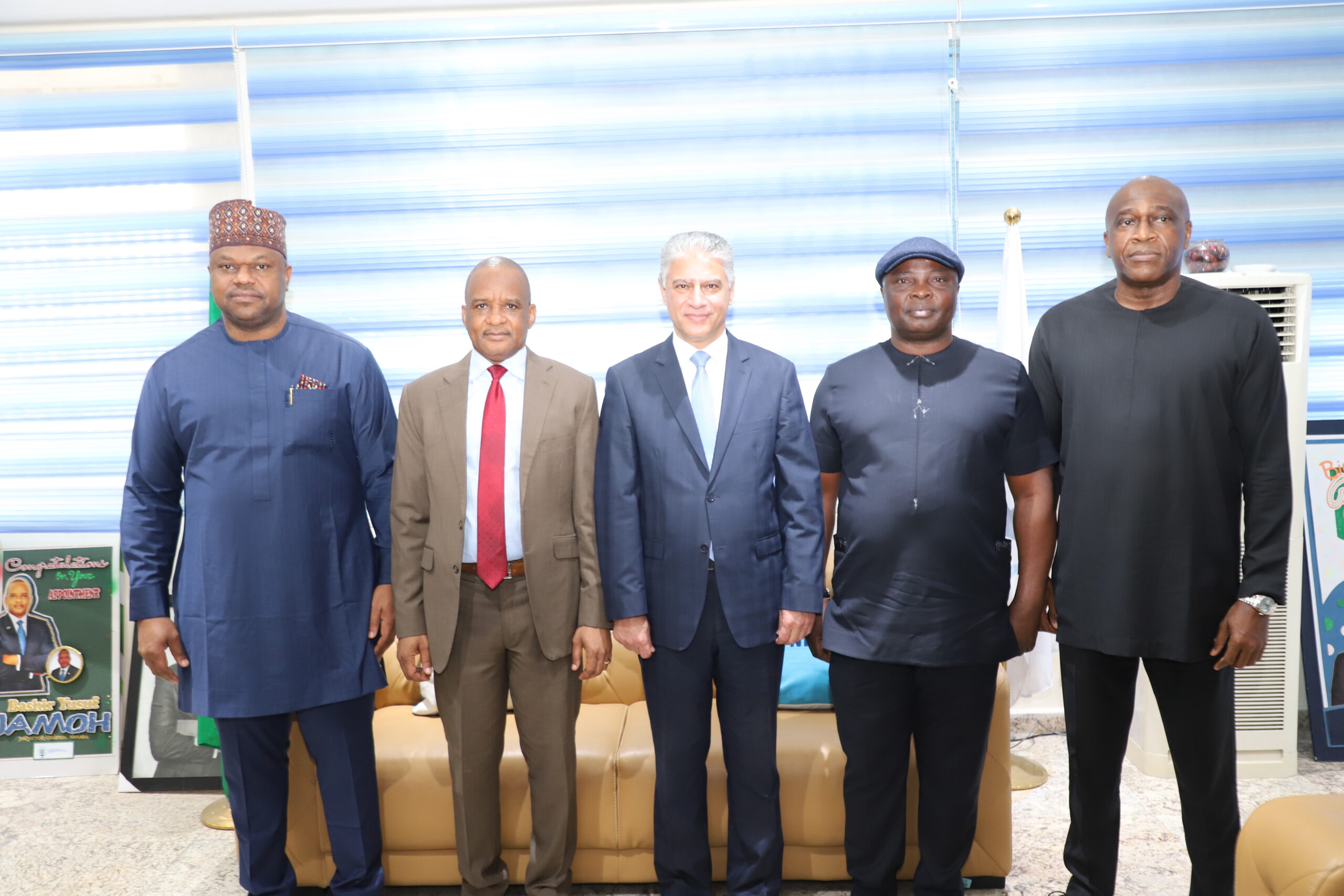 Capacity Building: When Vice President AASTMT, Balbaa pays a working visit to NIMASA