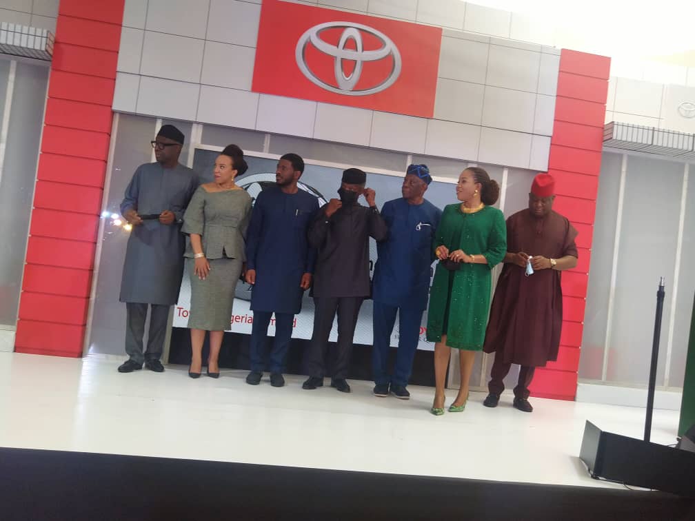 Toyota service center: FG to revive auto sector -Osinbajo
