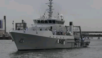 Jamoh applauds Nigerian Navy on NNS Kada arrival