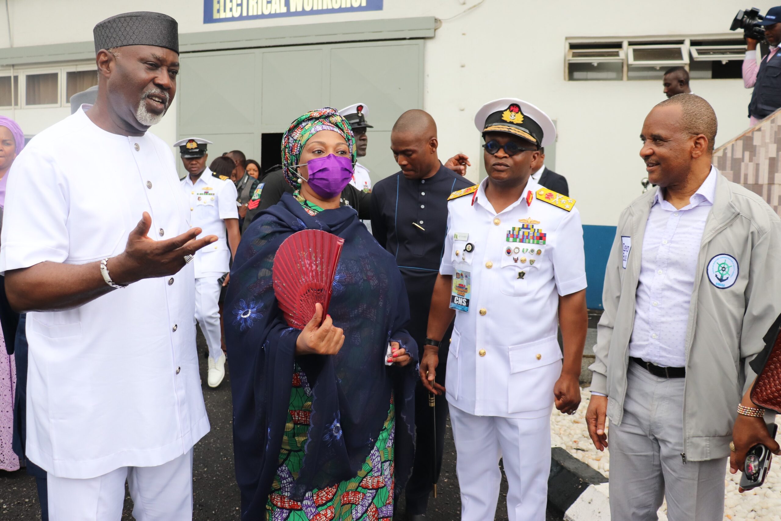 Saraki tours NIMASA facilities
